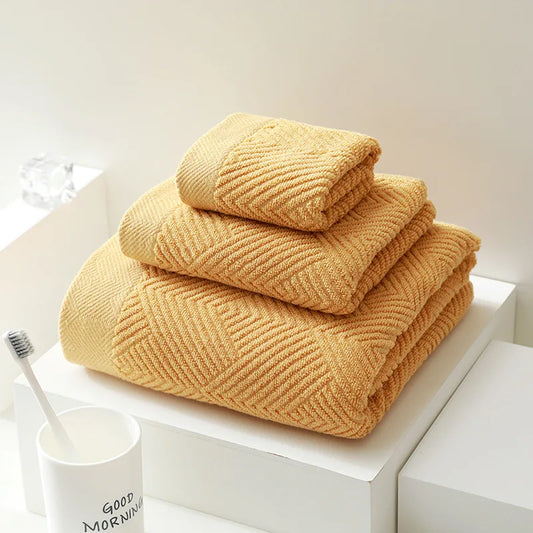 Lusso Signature Long Staple Cotton Towel Set